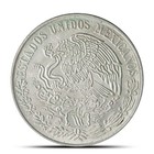 100 Pesos Mexican Silver Coin  1977-1979  Au  