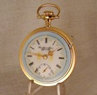 Antique Hamilton  926  17j 14k Gold Filled Open Face Fancy Dial 18s Pocket Watch
