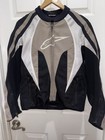 Alpinestars Stunt Air Jacket Med Mesh Motorcycle Riding Armor Euc See Pics 
