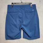 Redvanly Shorts Mens Medium Blue Hanover Golf Stretch Performance Wicking Casual