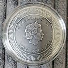 2021 Niue Zeus Greek Gods 2 Oz Silver High Relief Antique Coin