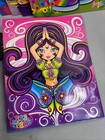 Vintage Lisa Frank Paper Folder Lot 9 Dogs Cats Girls Aliens Monkeys 90s y2k Usa