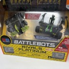 Hexbug Battlebots Rivals Platinum Whiplash   Sawblaze  box Damage