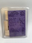 Delight In Life  Stampin  Up Vintage Wood   Rubber Stamps Set Of 6 New
