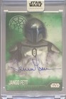 Star Wars Stellar 2020 Temuera Morrison Jango Fett Auto Card 1 20 Number One
