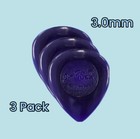 3 Pack New Dunlop Big Stubby Purple Nylon Guitar Picks  Standard 3 00mm