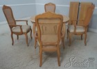 Lf67457  French Provincial Dining Table   4 Chair Set