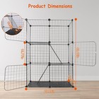 3-tier Large Folding Pet Cat Cage Indoor Outdoor Playpen Vacation Wire Cage Us