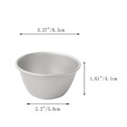 Proshopping Small Popover Pans Nonstick 3 27 Inches X 1 61 Inches  Silver 