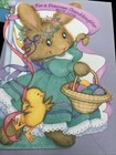 Vintage Greeting Cards Lot Of 11 Anthro Easter Bunny Hallmark Unused 80s 90s