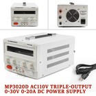 Mp3020d 30v 20a Dc Power Supply Variable Adjustable High Precision Digital Cord
