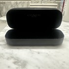 Coach New York  Black Clam Shell Eyeglasses Sunglasses Hard Case New