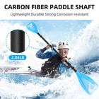 Carbon Sup Paddle 4 Piece Adjustable Kayak Paddle Stand Up Paddleboard Paddle   