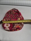 Vera Bradley Lunch Box Floral Pink Brown Quilted Insulated Bag