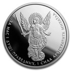 2017 Ukraine Archangel Michael Proof 1 Oz 0 999 Silver Coin With Coa   Ogp