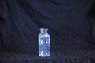 Vintage Antique Clear Glass Medicine Or Chemical Bottle