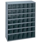 Durham Mfg 360-95 Pigeonhole Bin Unit  33 75 In W X 12 In D X 42 In H  42