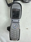 Lot Of 5 Old Cell Phones   Chargers   Lg  Nokia  Verizon For Parts