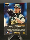 1996 Pinnacle Starburst Artist s Proof  85 Mark Mcgwire Oakland Athletics         