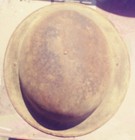 19414-1918 Vintage Old  Ww1 one  British Steel Combat Helment original Free Ship