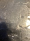 Hammered Aluminum Serving Tray Vintage