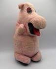 Vintage Pink Hippo Plush Possible Henrietta Unique Rare Read Description