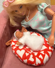 Nest Pillow For Mini Zuru Baby Dolls 2 5 Inch    Mini Doll Nursery Cushion