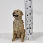 Living Stone Detailed Vintage Golden Retriever Figurine 4   Sitting Textured