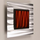 3 Piece Modern Contemporary Abstract Metal Wall Sculpture Art Painting Copper 