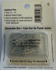 Dritz  42 350 Ct Applique Pins  Size 12 - 3 4  In Plastic Case
