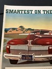 Red 1942 Desoto Custom Airfoil - Vintage Original Color Print Ad Wall Art - Nice