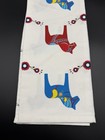 Red Green Blue Dala Horses Swedish Anneko Design Sweden Linen Tea Towel-new