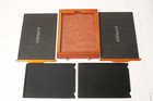 C13464  5x7 Conley Glass Holder   2 Kodak Film Sheaths - Used