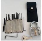 Lockpicking Practice Set     15 Pcs Stainless Steel Tools For Training