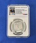 Frank Thomas 1 Oz  999 Fine Silver Round Highland Mint  5000 Mlbpa Upgraded Slab
