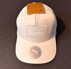 Porsche 911 Turbo Racing Snapback Hat In Ivory   Beige Baseball Cap