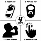 Shark Sharkgun - Shotgun Beer Can Coolie