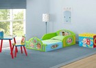 Cocomelon 4-pc Toddler Room Set     Bed  Table  Chair   Toy Box  Green