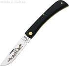 Case Xx Knife- Large Sod Buster - Black Handles  092 - S steel Blade- 4 5 8  Nib