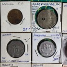 20  Different Vintage Mixed Transit Token Lot  See Photos  Our  B1025