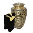 Antique Engraved Designed Large Adult Decorative Human Urn For Ashes