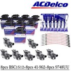 Genuine Uf414 8p Ignition Coil spark Plug wireset For Gmc Chevy Silveradotahoe  