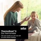 Braun Thermoscan 5 Ear Thermometer - Exactemp Stability Indicator For