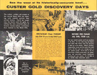1959 Custer  South Dakota Vintage Tourism Brochure Gold Discovery Days And Rodeo