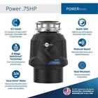 Insinkerator Power 15ss 3 4 Hp Garbage Disposal Series Continuous Feed