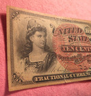 U s  Fractional Currency 1863 10 Cent Fractional Currency Note