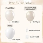 60pcs Pearl Balloons 12inch  White Latex For Wedding  Baby Shower  Birthday