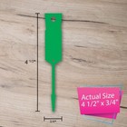 Versa-tags 5000 Self Locking Key Tags Plastic Arrow Key Tags Choose Your Color