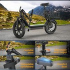 Aovopro 500w Electric Scooter With Seat  Max 28miles 22mph Commuting E Scooter