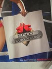 Vintage 2001 Miller Lite Beer Boxing Girls Bikini Swimsuit Poster 18x26 